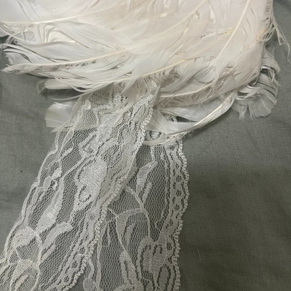 Faux Feather Mini Angel Wings - Picture 3 of 5